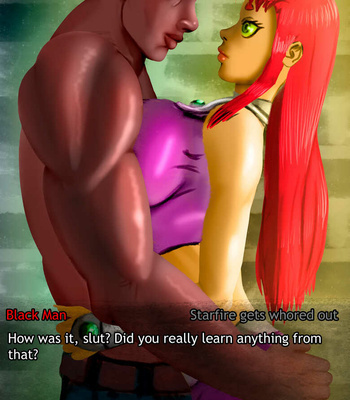 Starfire Gets Whored Out comic porn sex 65