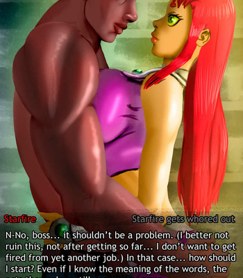 Starfire Gets Whored Out comic porn sex 107