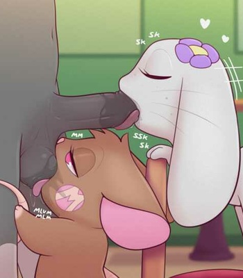 Cute Furry Threesome comic porn sex 11