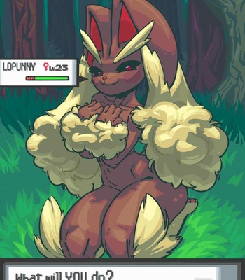 Outdoors Encounter With A Wild Lopunny comic porn thumbnail 001