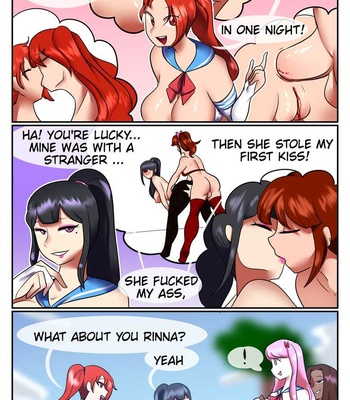 Friend Group Discusses Their First Kiss comic porn sex 2