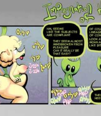 Claire And Her Pups – Impregnation Of The Invading Aliens comic porn sex 10