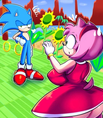 Amy & Sonic comic porn sex 2