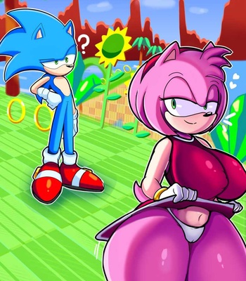 Amy & Sonic comic porn sex 3