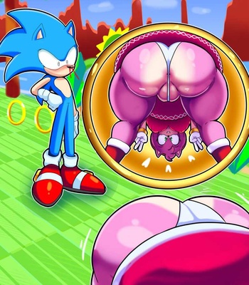 Amy & Sonic comic porn sex 4