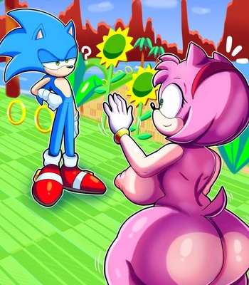 Amy & Sonic comic porn sex 13