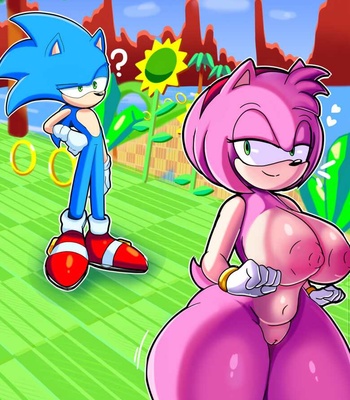 Amy & Sonic comic porn sex 15