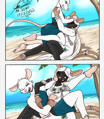 Rats Fight On The Beach comic porn sex 2