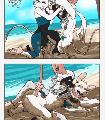 Rats Fight On The Beach comic porn sex 5