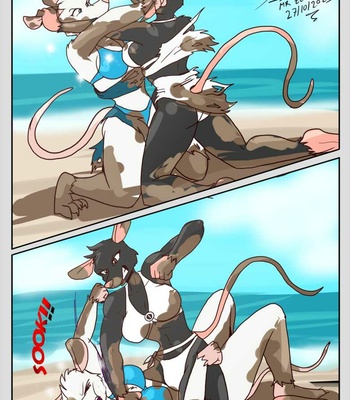 Rats Fight On The Beach comic porn sex 9