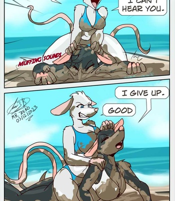 Rats Fight On The Beach comic porn sex 13