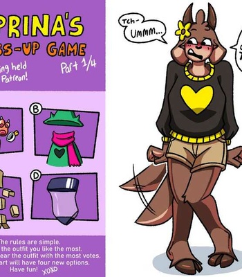 Porn Comics - Caprina’s Dress-Up Game