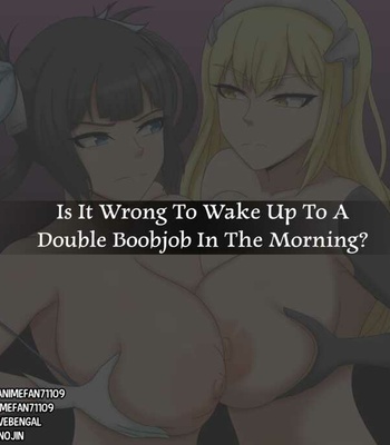 Is It Wrong To Wake Up To A Double Boobjob In The Morning comic porn thumbnail 001