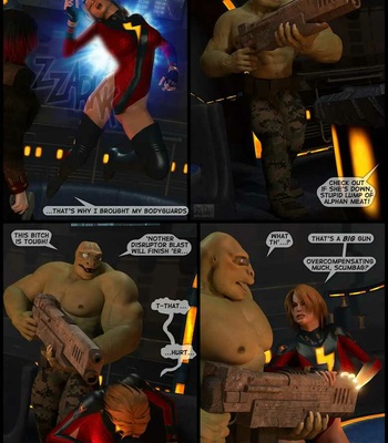 Captain Wonder comic porn sex 9