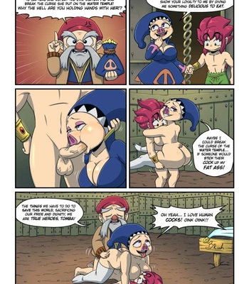 Tomba Fucks An Evil Busty Pig comic porn sex 2