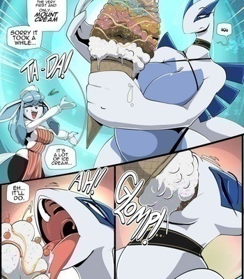 Lugia At The Beach comic porn sex 3