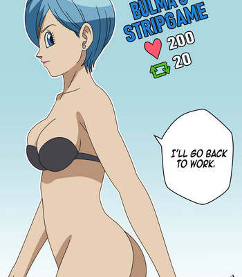 Bulma’s Strip Game comic porn sex 5