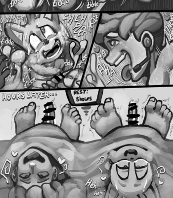 Tails And Murate Employee Going Through Hypno Tickling comic porn sex 3