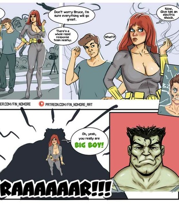 Hulk And Black Widow comic porn sex 2