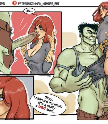 Hulk And Black Widow comic porn sex 3