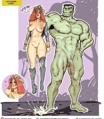 Hulk And Black Widow comic porn sex 6