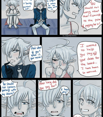 Alisaie x Alphinaud comic porn sex 3