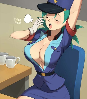 Night Duty With Officer Jenny comic porn thumbnail 001
