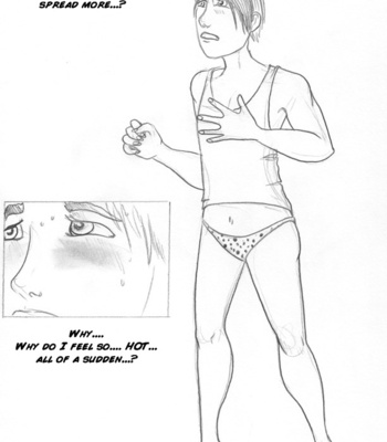 Trying Ladies Underpants comic porn sex 5