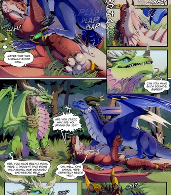 Threesome In The Forest comic porn sex 2