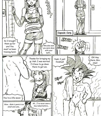 My Father’s Hot Friend – Goku x Bra comic porn sex 3