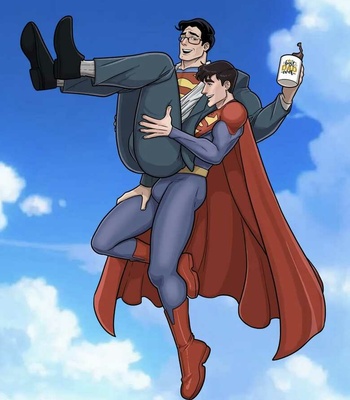 Porn Comics - Superman x Superboy