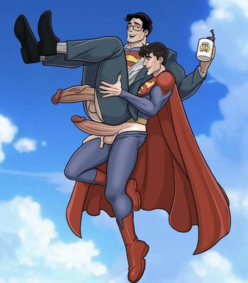 Superman x Superboy comic porn sex 2