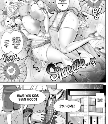 A Nymphomaniac Blonde Exchange Student With Gigantic Tits Moved In Next Door!! 3 comic porn sex 43