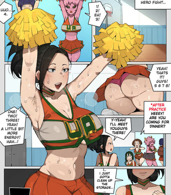 Porn Comics - Secret Cheerleading Practice