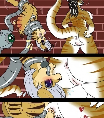 Dino Spanking comic porn sex 4