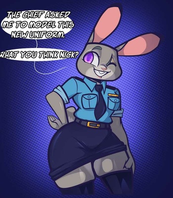 Judy’s New Uniform comic porn thumbnail 001