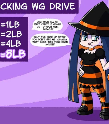 Porn Comics - Stocking Anarchy Halloween Weight Gain Drive