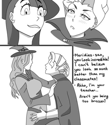 Bad Witch Academia comic porn sex 3