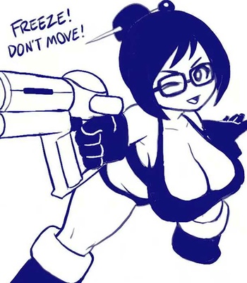 Freeze! comic porn thumbnail 001