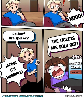 Concert Negotiation comic porn thumbnail 001