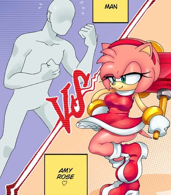 Porn Comics - Amy Rose Vs Man