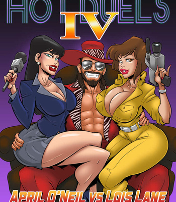 Hot Duels 4 – April O’Neil Vs Lois Lane comic porn thumbnail 001