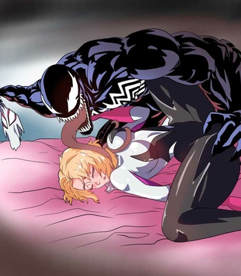 Venom x Gwen comic porn sex 3