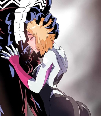 Venom x Gwen comic porn sex 5