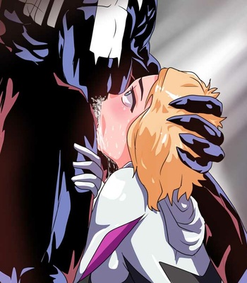 Venom x Gwen comic porn sex 7