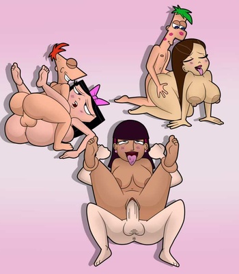 Phineas And Ferb Orgy comic porn sex 4