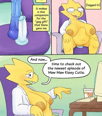 Alphys Lounging Around comic porn sex 3