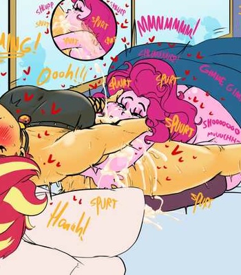 Sunset & Pinkie’s Vacation comic porn sex 2