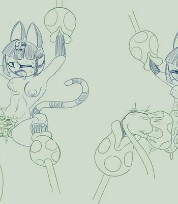 Ankha Tries Gardening comic porn sex 2