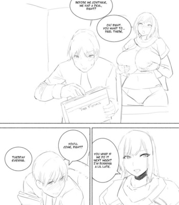 The Guild Clerk’s Too Busty Client comic porn sex 12